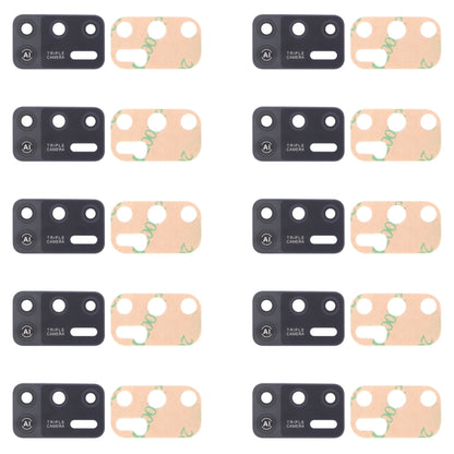 For Tecno Spark 6 Air KE6, KE6j, KF6 10pcs Back Camera Lens - Camera Parts by buy2fix | Online Shopping UK | buy2fix