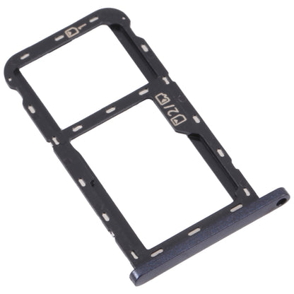 For ZTE Blade A52 SIM Card Tray + SIM Card Tray / Micro SD Card Tray (Grey) - For ZTE by buy2fix | Online Shopping UK | buy2fix