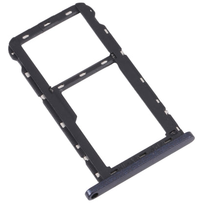 For ZTE Blade A52 SIM Card Tray + SIM Card Tray / Micro SD Card Tray (Grey) - For ZTE by buy2fix | Online Shopping UK | buy2fix