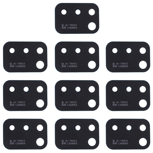 For Infinix Smart 5 / Hot 10 Lite X657, X657C, X657B 10pcs Back Camera Lens - Camera Parts by buy2fix | Online Shopping UK | buy2fix
