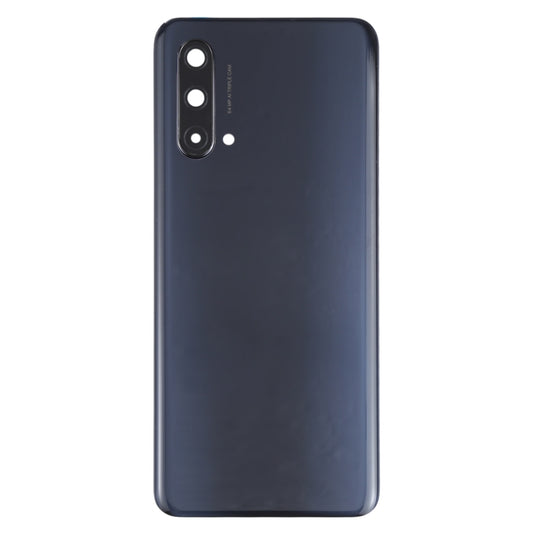 For OnePlus Nord CE 5G Battery Back Cover with Camera Lens Cover (Black) - Back Cover by buy2fix | Online Shopping UK | buy2fix