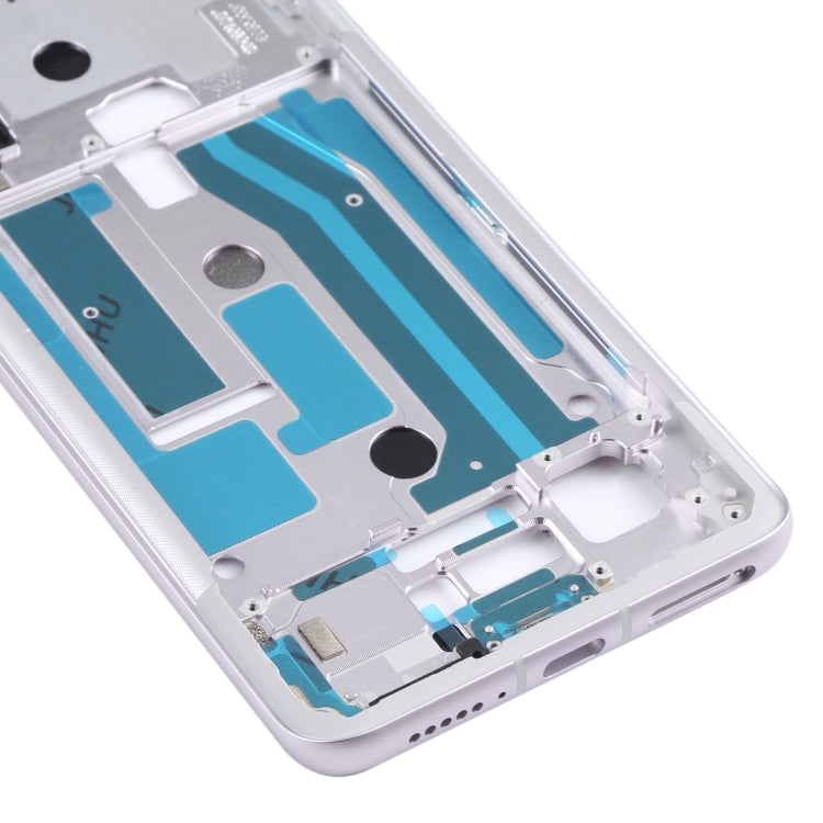 For Meizu 18 Middle Frame Bezel Plate(Pink) - For Meizu by buy2fix | Online Shopping UK | buy2fix
