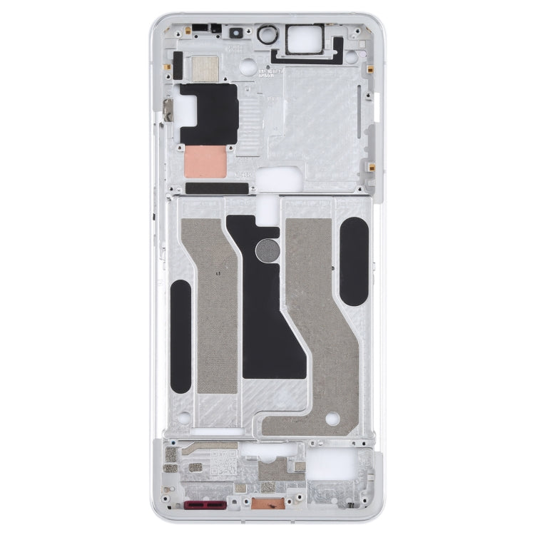 For Meizu 18 Pro Middle Frame Bezel Plate(White) - For Meizu by buy2fix | Online Shopping UK | buy2fix