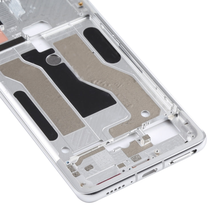 For Meizu 18 Pro Middle Frame Bezel Plate(White) - For Meizu by buy2fix | Online Shopping UK | buy2fix