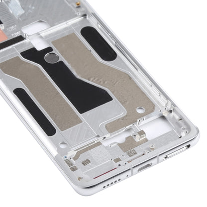 For Meizu 18 Pro Middle Frame Bezel Plate(White) - For Meizu by buy2fix | Online Shopping UK | buy2fix