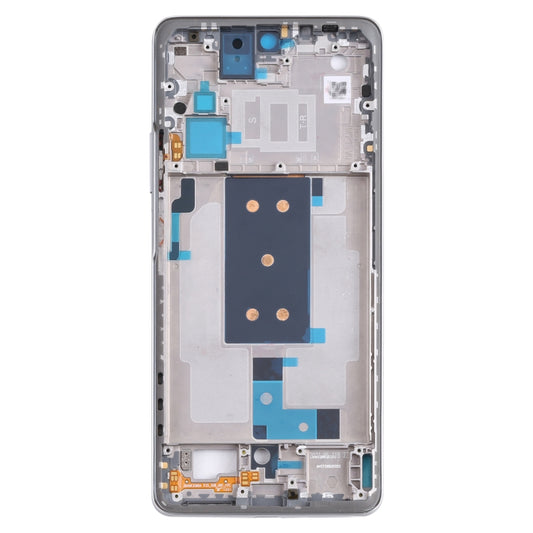 Original Front Housing LCD Frame Bezel Plate for Xiaomi 11T / 11T Pro 21081111RG 2107113SG(Silver) - Frame Bezel Plate by buy2fix | Online Shopping UK | buy2fix