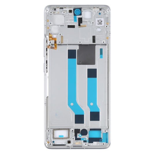 Original Front Housing LCD Frame Bezel Plate for Xiaomi Civi (Silver) - Frame Bezel Plate by buy2fix | Online Shopping UK | buy2fix