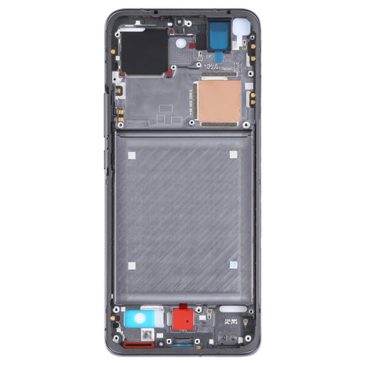 Original Front Housing LCD Frame Bezel Plate for Xiaomi Mi 11 Pro M2102K1AC (Black) - Frame Bezel Plate by buy2fix | Online Shopping UK | buy2fix