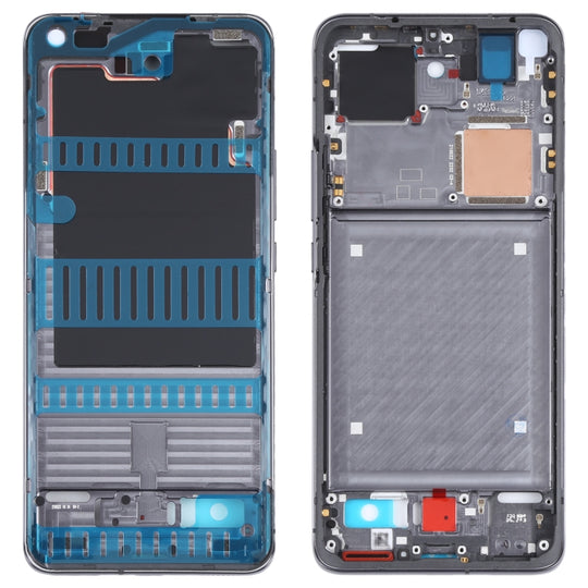Original Frontgehäuse LCD Rahmen Blende für Xiaomi Mi 11 Pro M2102K1AC (Schwarz)