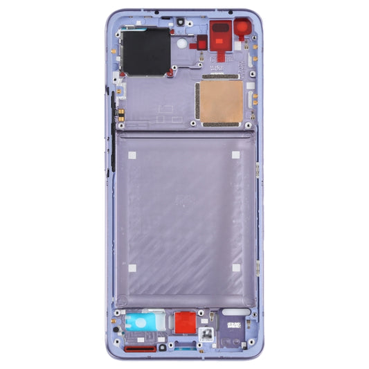 Original Front Housing LCD Frame Bezel Plate for Xiaomi Mi 11 Pro M2102K1AC (Purple) - Frame Bezel Plate by buy2fix | Online Shopping UK | buy2fix