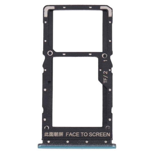SIM-Kartenfach + SIM-Kartenfach / Micro-SD-Kartenfach für Xiaomi Poco X3 GT 21061110AG (Grün)