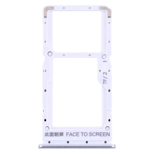 SIM-Kartenfach + SIM-Kartenfach / Micro-SD-Kartenfach für Xiaomi Poco X3 GT 21061110AG (Weiß)