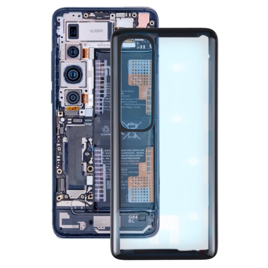 Original Battery Back Cover for Xiaomi Mi 10 Ultra M2007J1SC(Transparent) - Back Cover by buy2fix | Online Shopping UK | buy2fix
