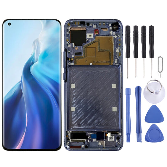 Original LCD Screen for Xiaomi Mi 11 M2011K2C, M2011K2G Digitizer Full Assembly with Frame(Purple) - LCD Screen by buy2fix | Online Shopping UK | buy2fix