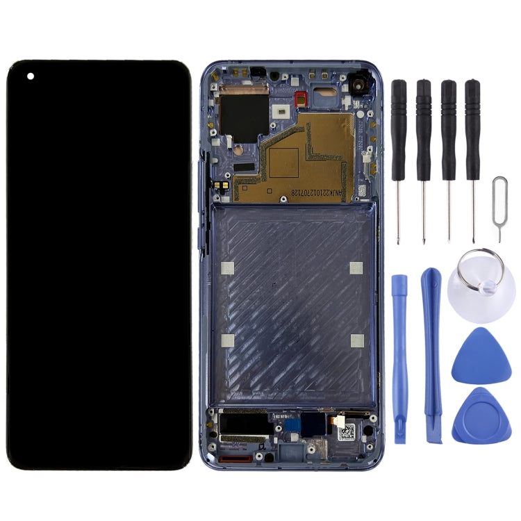 Original LCD Screen for Xiaomi Mi 11 M2011K2C, M2011K2G Digitizer Full Assembly with Frame(Purple) - LCD Screen by buy2fix | Online Shopping UK | buy2fix