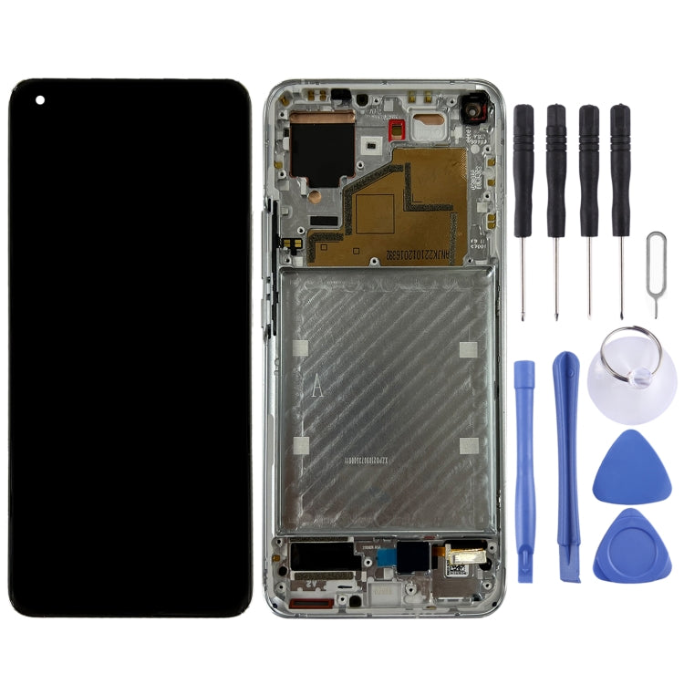 Original LCD Screen for Xiaomi Mi 11 M2011K2C, M2011K2G Digitizer Full Assembly with Frame(Silver) - LCD Screen by buy2fix | Online Shopping UK | buy2fix