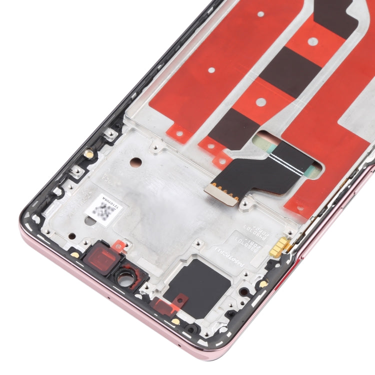 Original OLED LCD Screen for Honor 50 Digitizer Full Assembly with Frame(Pink) - LCD Screen by buy2fix | Online Shopping UK | buy2fix