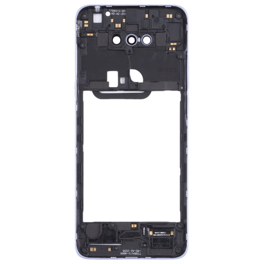 Original Middle Frame Bezel Plate for TCL 10 SE T766H_EEA(Silver) - For TCL by buy2fix | Online Shopping UK | buy2fix