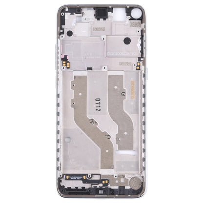 Original Front Housing LCD Frame Bezel Plate for TCL 10L / 10 Lite T770H, T770B (Silver) - For TCL by buy2fix | Online Shopping UK | buy2fix