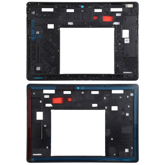 Original Frontgehäuse LCD Rahmen Blende Platte für Lenovo Tab M10 HD TB-X505 X505F TB-X505L X505 (Schwarz)