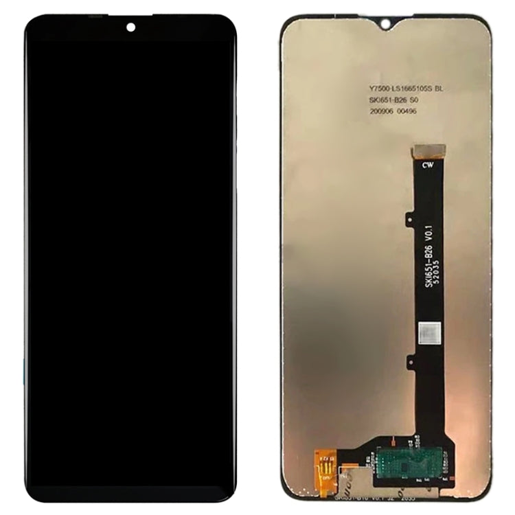 OEM LCD Screen for ZTE Blade V30 Vita 8030 with Digitizer Full Assembly (Black) - For ZTE by buy2fix | Online Shopping UK | buy2fix