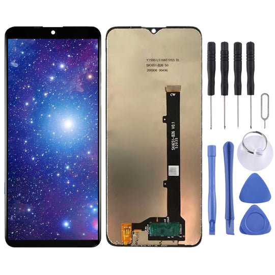 LCD-Bildschirm und Digitizer-Vollmontage für ZTE Blade V30 Vita 8030 (Schwarz)