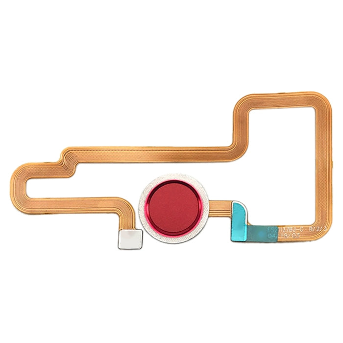 Fingerprint Sensor Flex Cable for Asus Zenfone 5 Lite ZC600KL(Red) - Flex Cable by buy2fix | Online Shopping UK | buy2fix
