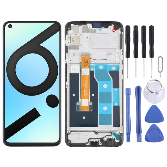 LCD Screen and Digitizer Full Assembly with Frame for OPPO Realme 6i (India) / Realme 6s / Realme Narzo RMX2002 - LCD Screen by buy2fix | Online Shopping UK | buy2fix