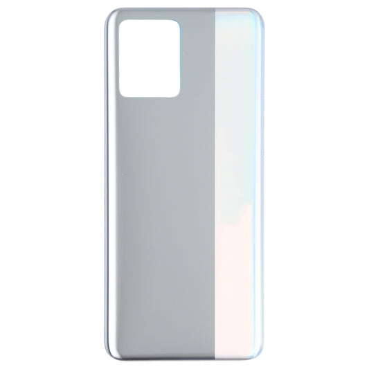 For OPPO Realme 8 4G RMX3085 Battery Back Cover (Silver) - Back Cover by buy2fix | Online Shopping UK | buy2fix