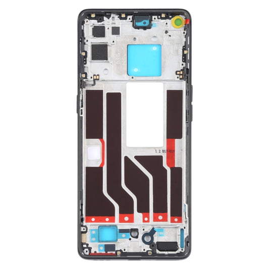 For OPPO Realme X7 Pro Ultra Original Front Housing LCD Frame Bezel Plate (Black) - Frame Bezel Plate by buy2fix | Online Shopping UK | buy2fix
