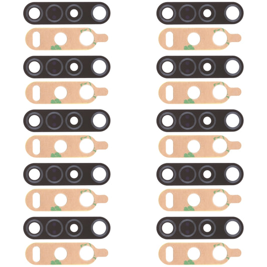 10 PCS Back Camera Lens for Motorola Moto G8 Plus - Camera Accessories by buy2fix | Online Shopping UK | buy2fix