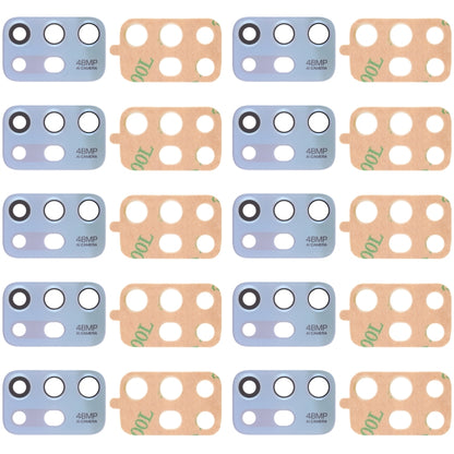10 PCS Back Camera Lens for Motorola Moto G20 XT2128-1 XT2128-2 - Camera Accessories by buy2fix | Online Shopping UK | buy2fix