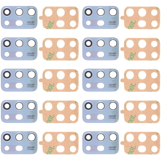10 PCS Back Camera Lens for Motorola Moto G20 XT2128-1 XT2128-2 - Camera Accessories by buy2fix | Online Shopping UK | buy2fix