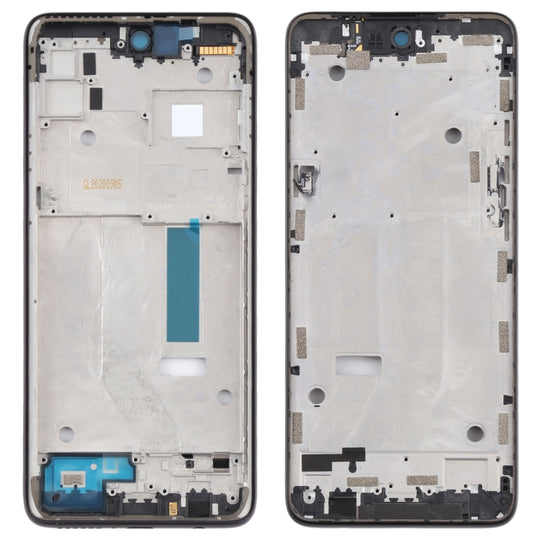 Original Frontgehäuse LCD Rahmen Blende für Motorola Moto G 5G (Lila)