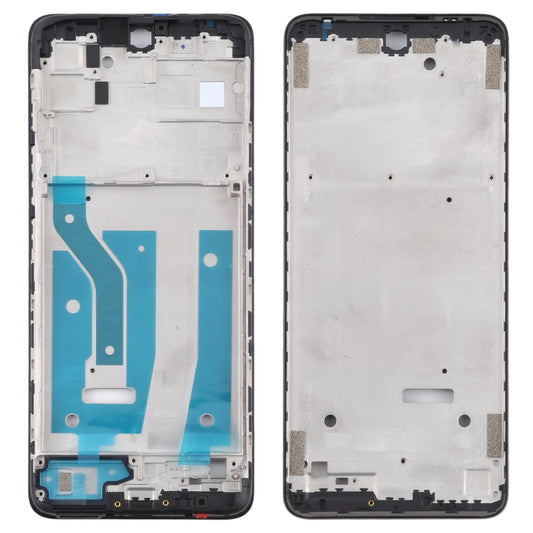 Original Front Housing LCD Frame Bezel Plate for Motorola Moto G60S XT2133-2 (Black) - Frame Bezel Plate by buy2fix | Online Shopping UK | buy2fix
