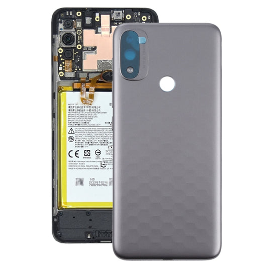 Original Battery Back Cover for Motorola Moto E20 XT2155 XT2155-1(Grey) - Back Cover by buy2fix | Online Shopping UK | buy2fix