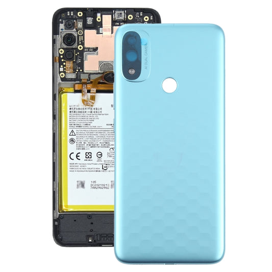 Original Battery Back Cover for Motorola Moto E20 XT2155 XT2155-1(Blue) - Back Cover by buy2fix | Online Shopping UK | buy2fix