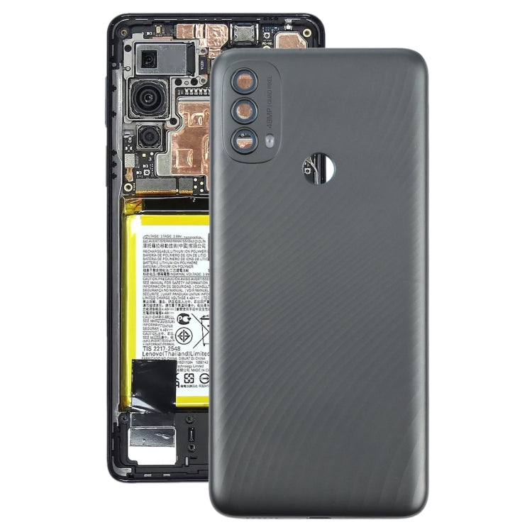 Original Battery Back Cover for Motorola Moto E40 / E30(Grey) - Back Cover by buy2fix | Online Shopping UK | buy2fix