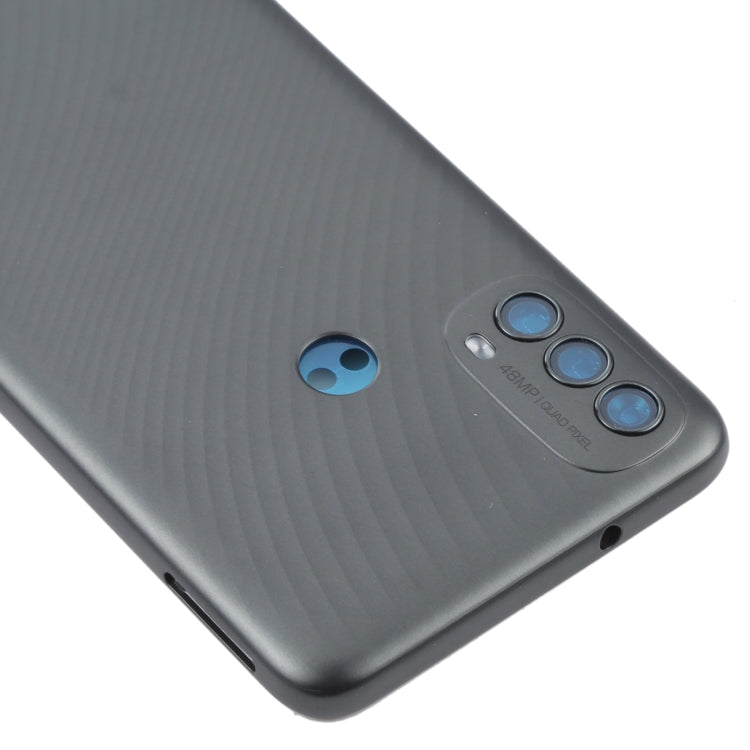 Original Battery Back Cover for Motorola Moto E40 / E30(Grey) - Back Cover by buy2fix | Online Shopping UK | buy2fix
