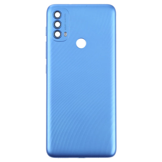 Original Battery Back Cover for Motorola Moto E40 / E30(Blue) - Back Cover by buy2fix | Online Shopping UK | buy2fix