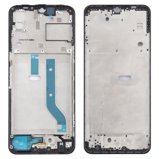 Original Front Housing LCD Frame Bezel Plate for Motorola Edge 20 Lite (Black) - Frame Bezel Plate by buy2fix | Online Shopping UK | buy2fix