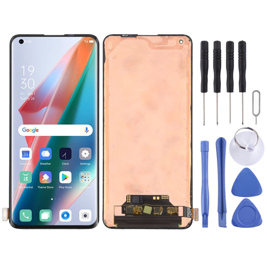Original Ltpo AMOLED Material LCD Screen and Digitizer Full Assembly for OPPO Find X3 / Find X3 Pro CPH2173 PEEM00 PEDM00 - LCD Screen by buy2fix | Online Shopping UK | buy2fix