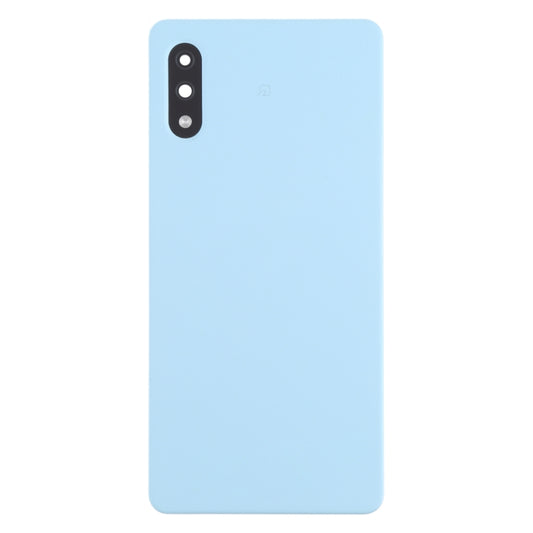 Battery Back Cover with Camera Lens Cover for Sony Xperia Ace II SO-41B(Blue) - Back Cover by buy2fix | Online Shopping UK | buy2fix