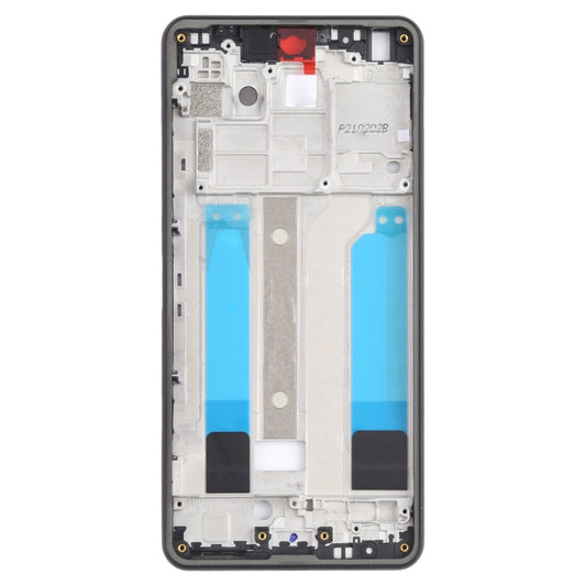 Middle Frame Bezel Plate for Sony Xperia Ace II SO-41B(Black) - Frame Bezel Plate by buy2fix | Online Shopping UK | buy2fix