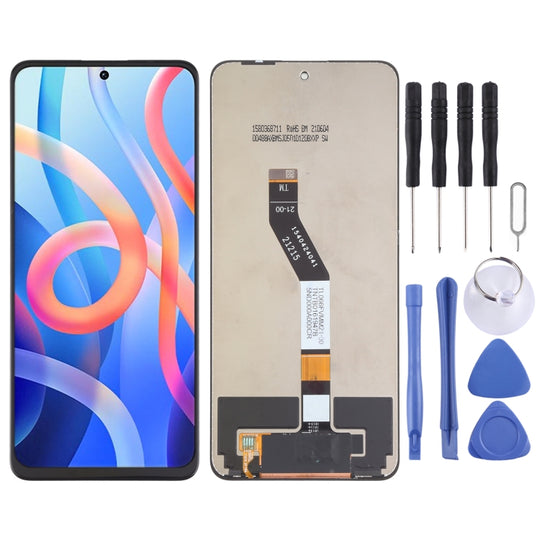 IPS-Material Original-LCD-Bildschirm und Digitizer-Vollmontage für Xiaomi Redmi Note 11 / Poco M4 Pro 5G / Redmi Note 11T 5G 21091116AG
