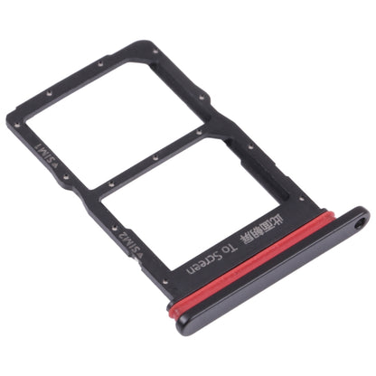 SIM Card Tray + SIM Card Tray for Huawei Nova 8 se Youth (Black) - Card Socket by buy2fix | Online Shopping UK | buy2fix