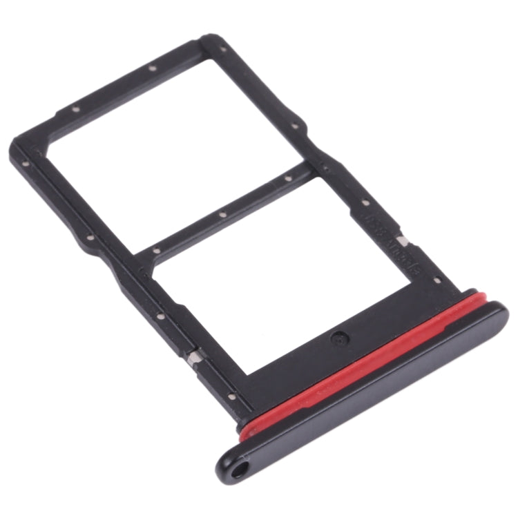 SIM Card Tray + SIM Card Tray for Huawei Nova 8 se Youth (Black) - Card Socket by buy2fix | Online Shopping UK | buy2fix