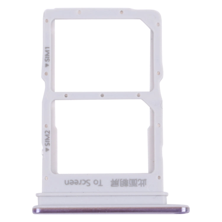 SIM Card Tray + SIM Card Tray for Huawei Nova 8 se Youth (Purple) - Card Socket by buy2fix | Online Shopping UK | buy2fix