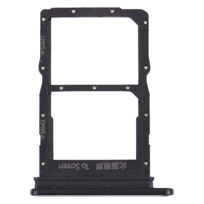 SIM Card Tray + SIM Card Tray for Huawei Nova 8 (Black) - Card Socket by buy2fix | Online Shopping UK | buy2fix