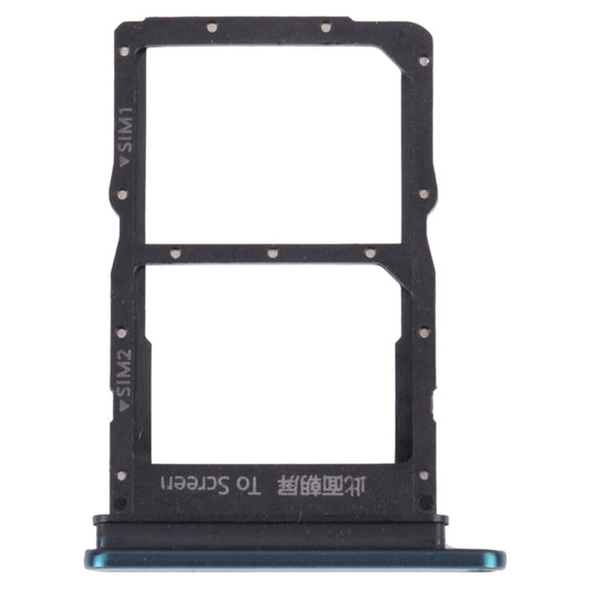 SIM Card Tray + SIM Card Tray for Huawei Nova 8 (Green) - Card Socket by buy2fix | Online Shopping UK | buy2fix